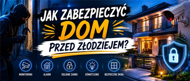Jak zabezpieczyć dom przed złodziejem